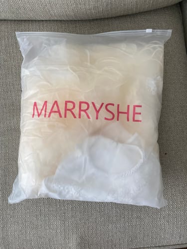 Customer photo review of Baptism Dresses Baby Girl White Cute Lace Puffy Flower Girl Dress Toddler Formal Dresses