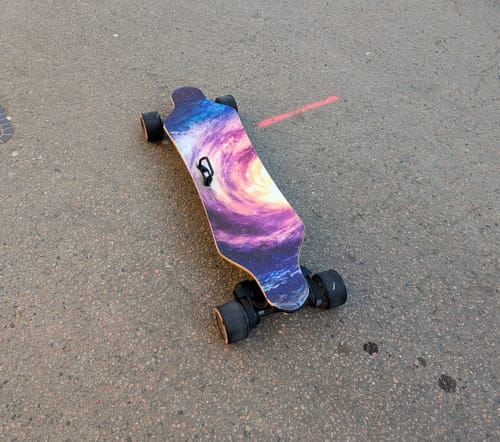 Customer photo review of 14S Tynee® Ultra X Pro Electric Skateboard with 105 Tynee Boosted Soft Wheels