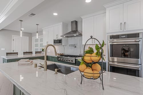 Customer photo review of Imperium Touch Control Dual Function Pull Out Spout Kitchen Faucet