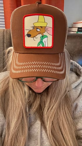 Customer photo review of OVERLORD X Looney Tunes: Slowpoke Rodriguez Trucker Cap