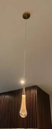 Customer photo review of suspension goutte d'eau SL015