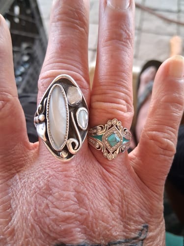 Customer photo review of Eagle's Feather Ring