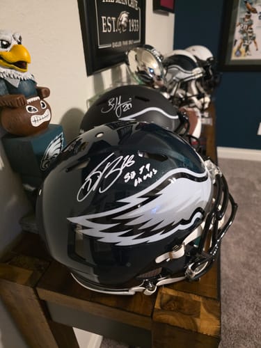 Customer photo review of Saquon Barkley Autograph Signing