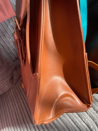 Customer photo review of Verbena Vintage Laptop Backpack