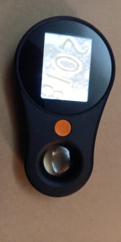 Customer photo review of Loupe microscope digital 500x