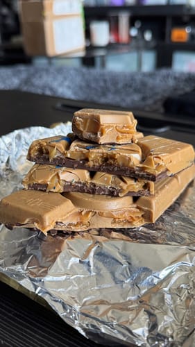 Customer photo review of Baklava Inspired What D' Yee Want Wednesday Chocolate Bar 145g