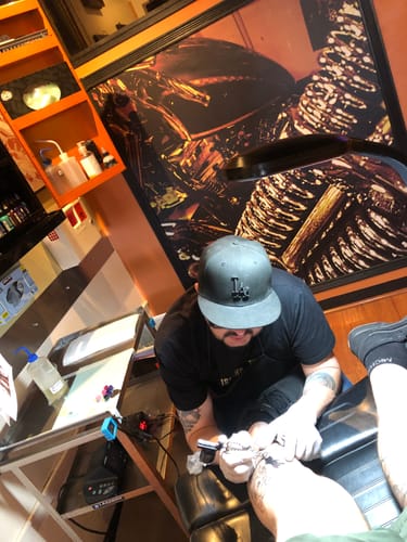 Customer photo review of Painless Tattoo Cream