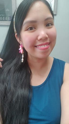 Customer photo review of Anahaw Multi-Wear Palm Leaf Drops