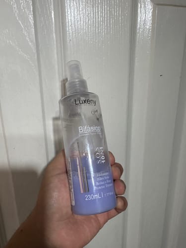 Reseña con foto de un cliente sobre Spray Bifásico 10 en 1 230 ml