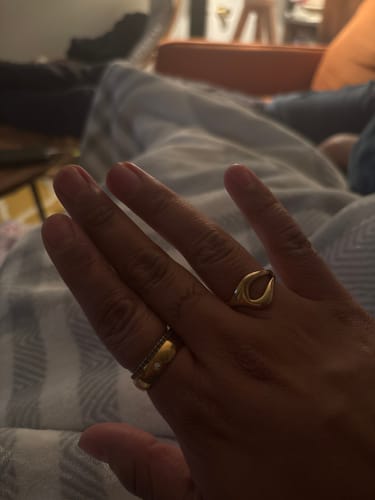 Customer photo review of Gia Ring - Gold