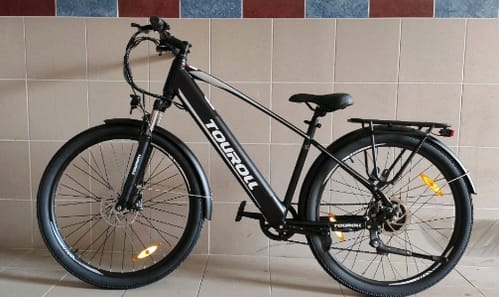 Customer photo review of Touroll J1 Trekking Electric Bike