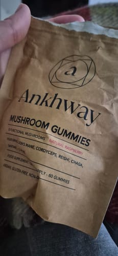 Customer photo review of Mushroom Gummies