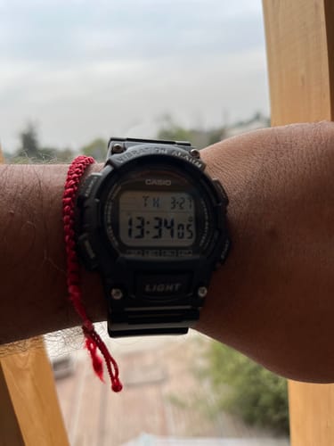 Customer photo review of Reloj Casio Vintage Vibration Alarm W-736H-1AVDF Negro