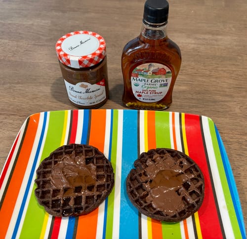Customer photo review of Protein Waffles At Home (5x 8-packs)