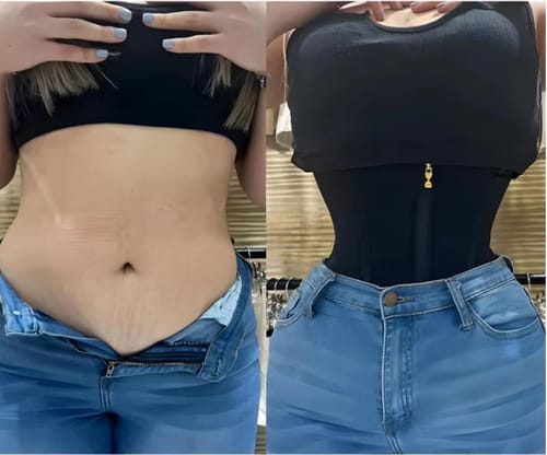 Customer photo review of Hourglass Waist Trainer