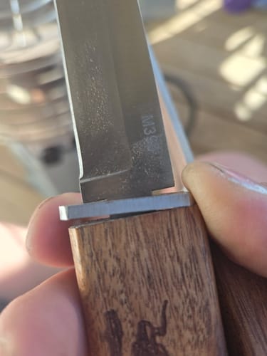 Customer photo review of World's First Dual Blade Chef Knife