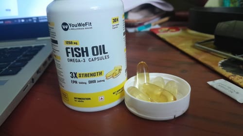 Customer photo review of YouWeFit Omega-3 Fish Oil (30 Capsules), 1250mg