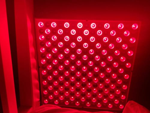 Customer photo review of Therma Glow – Die Revolution der Rotlichttherapie