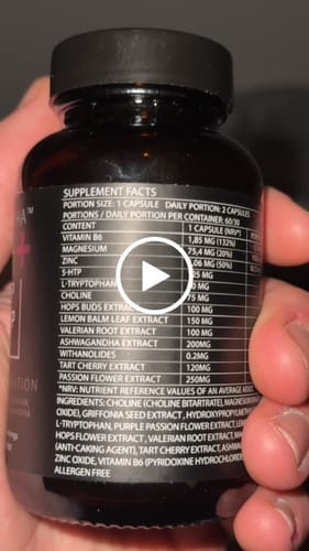 Customer video review of DEEP SLEEP + FULL RESTORATION WITH ADDED CHAMOMILE