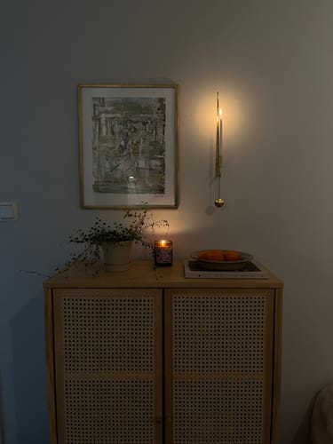 Customer photo review of Inverted Sketch Print