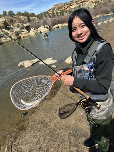 Customer photo review of Women's IMMERSE Breathable Waders - Stocking Foot