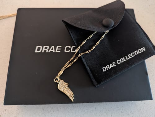 Customer photo review of Angel Wing Waist Chain