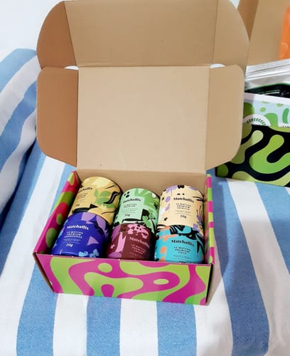 Customer photo review of Pack Sabores - Té Matcha Premium 100% Degustación