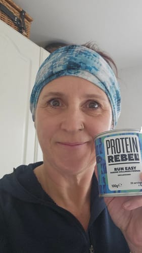 Customer photo review of Run Easy Marine Collagen Peptides Protein Powder
