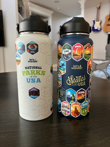 Customer photo review of Extra National Parks Sticker Sheets