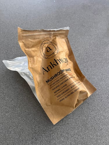 Customer photo review of Mushroom Gummies