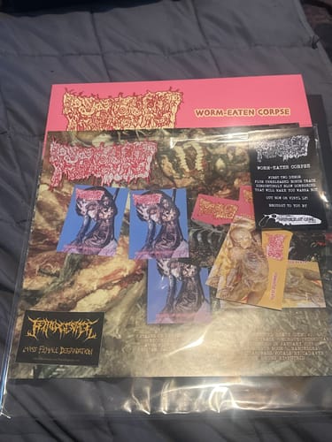 Customer photo review of Purulent Remains - Worm-Eaten Corpse (Vinyl)