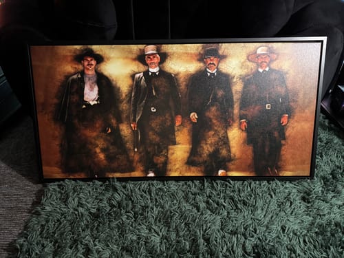 Customer photo review of Tombstone Canvas Set