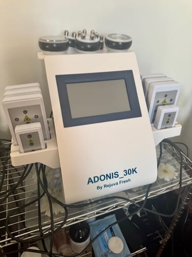 Customer photo review of Adonis 30K Fat Blasting Cavitation Machine 6 in 1
