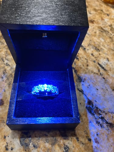 Greg T. review of 10 Carat Natural Earth Mined Diamond Eternity Wedding Ring image 1 out of 1