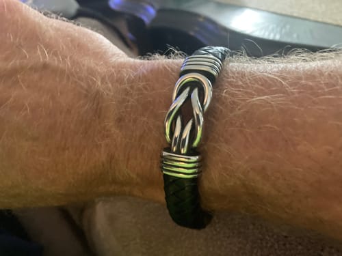 Customer photo review of To My Husband - Forever Linked Bracelet