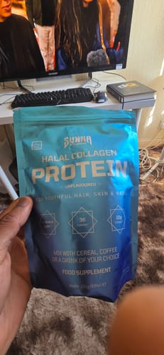 Customer photo review of Halal Collagen Protein