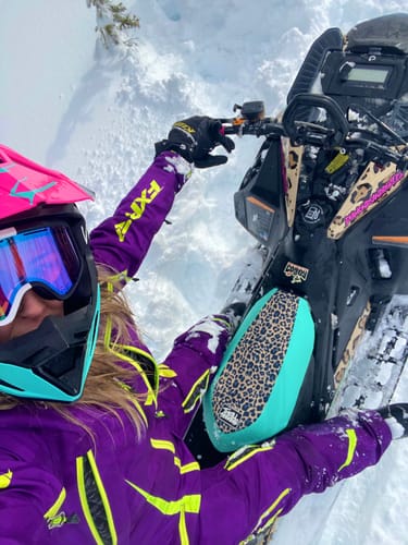 Customer photo review of Custom Seat Cover: 2023 Ski-Doo Ski-Doo Summit 850 Turbo