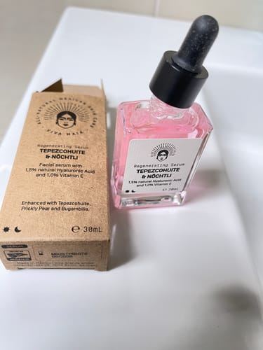 Customer photo review of Regenerating Serum - Tepezcohuite & Nōchtli