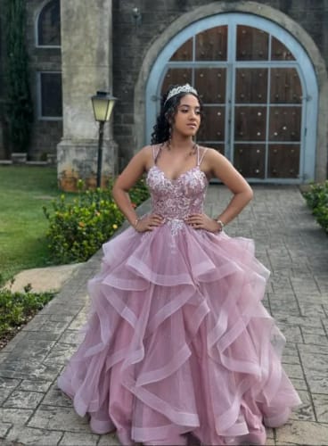 Customer photo review of Angelina Maxi Dress