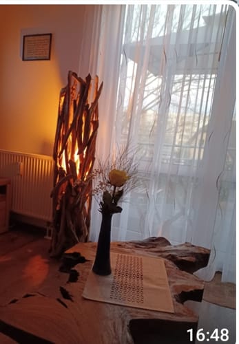 Customer photo review of Design Teak Wurzelholz Stehlampe ACE