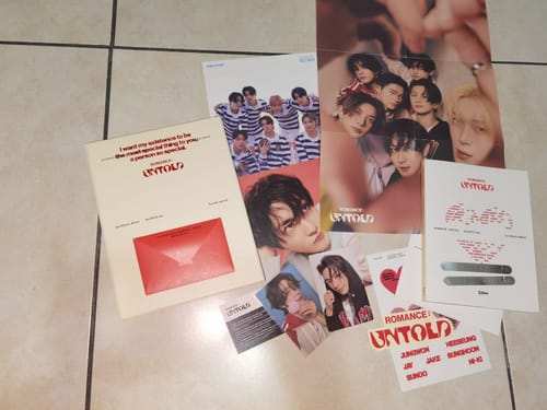 Customer photo review of ENHYPEN - ROMANCE : UNTOLD 2ND ALBUM STANDARD RANDOM