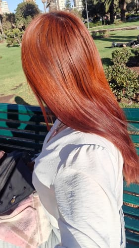 Customer photo review of Pack 2 Hennas Jamila Hair - Cobrizo Natural y Duradero 👩🏼🦰
