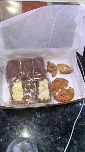 Customer photo review of The Baked by Bean ‘Mixed box’