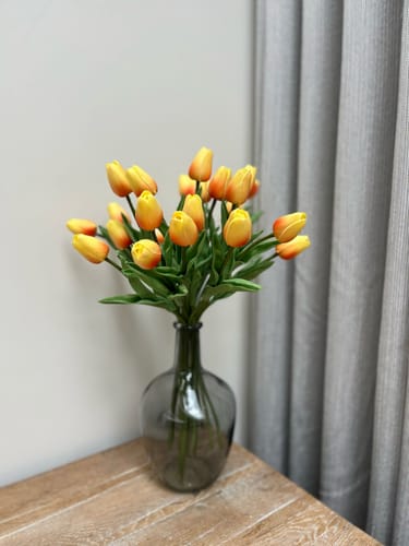 undefined review of Kunst Tulpen Boeket - Peach (25 stengels) image 1 out of 1
