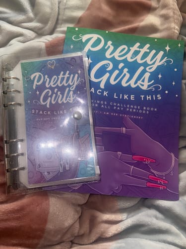 Customer photo review of Pretty Girls Binder & Book Set