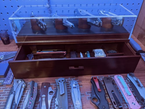 Customer photo review of The Knife Deck