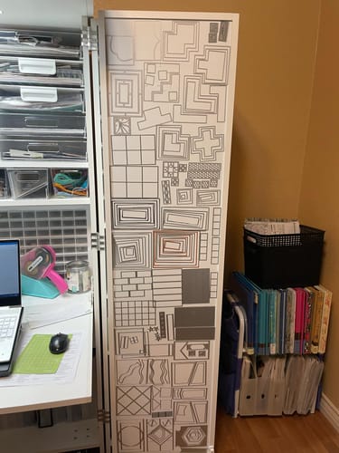 Customer photo review of Whiteboard (2pk)