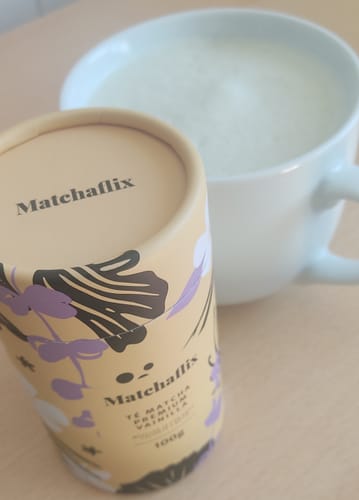 Customer photo review of Té Matcha Premium Vainilla