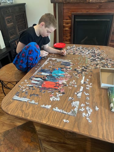Customer photo review of 1000 Piece Custom Puzzle | Personalized Custom 1000 Piece Puzzle