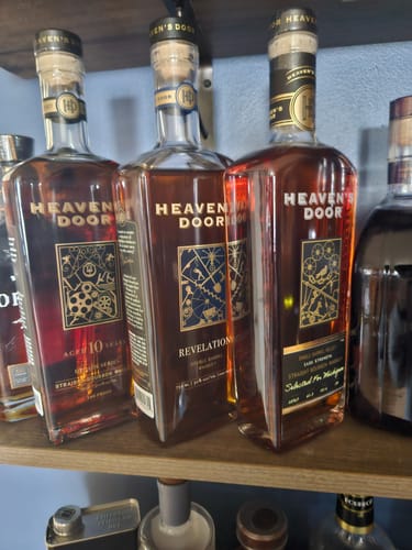 Customer photo review of Heaven’s Door Decade Series 10 Year Whiskey